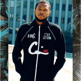 #CEEVIN Piped Fleece Jacket
