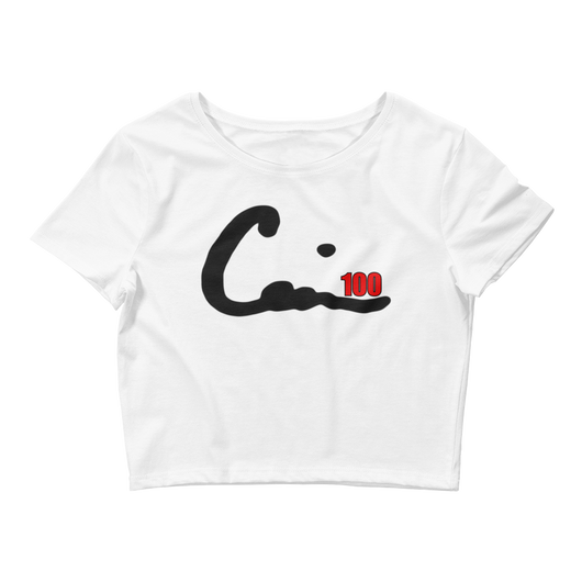 CEEVIN (logo) Women’s Crop Tee - Ceevin 100 Shop