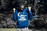 Stay #CEEVIN Crewneck [navy blue] - Ceevin 100 Shop