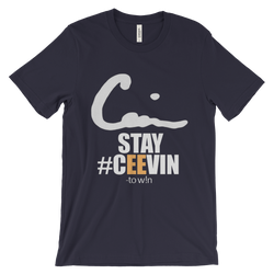 Stay #CEEVIN Tee [navy blue] - Ceevin 100 Shop