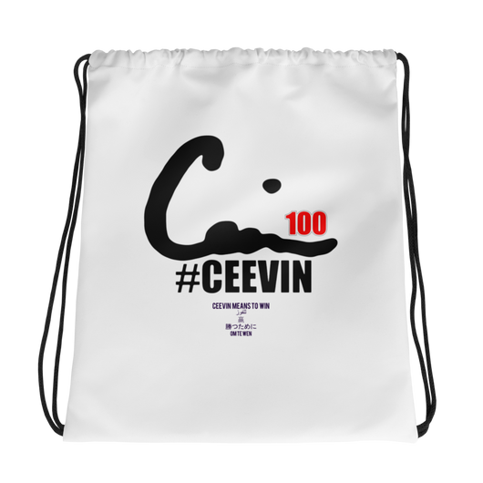 CEEVIN Drawstring bag (white)