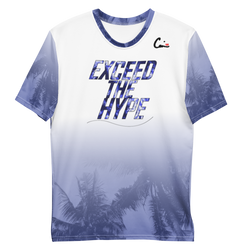 'Exceed The Hype' (Blue/White) Tee