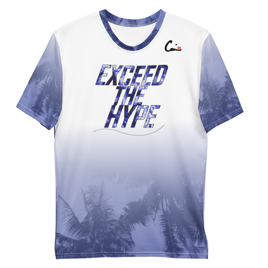 'Exceed The Hype' (Blue/White) Tee