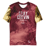 Stay CEEVIN Crewneck Tee (Blush)