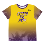 'Exceed The Hype' (Purple/Gold) Youth Tee