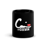 CEEVIN Black Glossy Mug