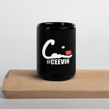 CEEVIN Black Glossy Mug