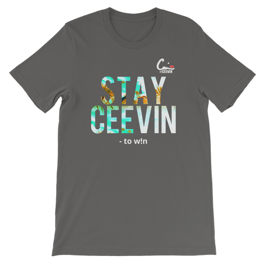 Stay #CEEVIN short-Sleeve Unisex T-Shirt - Ceevin 100 Shop