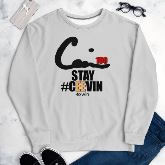Stay #CEEVIN Sweatshirt (Gray)
