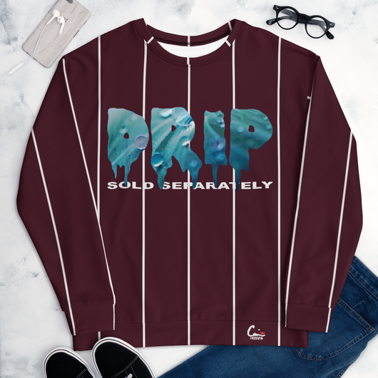 Drip Sold Separately Sweatshirt (Aubergine)