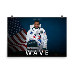 Wave Film Poster (Vertical) - Melofresh