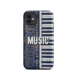 Music iPhone case (durable, dual layered)